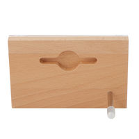 スマイル アクリル×ウッドマグネットカードフレーム A7 790804 1個