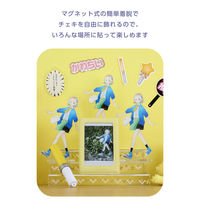 チェキ用フォトフレーム マグネット式 instax mini film用 イエロー IC-PCMGYL エレコム 1個（直送品）