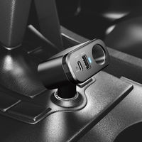 ヤック PD30W+USB+ソケット ディレクション シガーソケット ZE-103 1個（直送品）