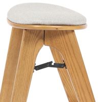 フォルディングスツール ナチュラル studio CLIP