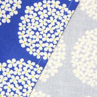 フラワーラミネートランチョンマット ブルー studio CLIP