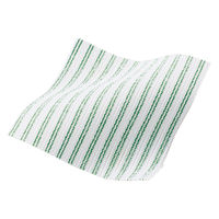 セロリー 半袖ニットシャツ グリーンストライプ L 63585-L 1枚（直送品）