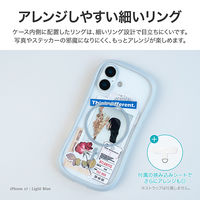 iPhone Air 耐傷・耐衝撃ハイブリッドケース  ライトグレー MagSafeアクセサリが使える 挟み込みシート付 ストラップホール付（直送品）