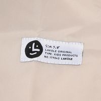 (らこれキッズ)レインコート 120cm ライトグレー 合羽 LAKOLE/ラコレ