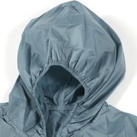 (らこれキッズ)レインコート 140cm ネイビー 合羽 LAKOLE/ラコレ