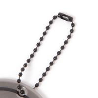 (らこれキッズ)KIDSくん顔リフレクター ブラック 反射板 LAKOLE/ラコレ