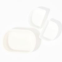 (らこれキッズ)ブロックロゴランチボックス チャコール 弁当箱 LAKOLE/ラコレ