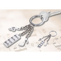 ダイヤモンド TROIKA キーホルダー 5. SINFONIE KR12-05/CH 1個（直送品）