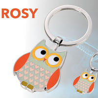 ダイヤモンド TROIKA キーホルダー ROSY GR KR14-13/GR 1個（直送品）