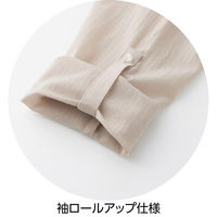 ディーエーピーネットワーク ロング丈ジップブラウス カーキ M W0182120111 1着（直送品）