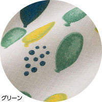 ディーエーピーネットワーク 玉柄プリントブラウス グリーン M W018212441 1着（直送品）