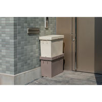 平和工業 宅配ボックス デリバリーボックスN ホワイティー 487984 1個（直送品）