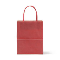 無印良品 紙袋 大 赤 ３枚 約幅１３．５×奥行８×高さ１７ ｃｍ 1セット（1個（3枚入）×2） 良品計画