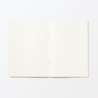 無印良品 ノート ２コマ Ａ６・３２枚 1セット（1冊×4） 良品計画