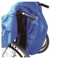 弘進ゴム 車いすレインはおるっちゃ コートタイプ ブルー V0021AA 1着
