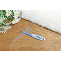 やわらかタッチ体温計 ブルー TOー206BLCK 1個 ドリテック