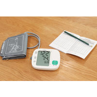 上腕式血圧計 ホワイト BMー216WT 1個 ドリテック