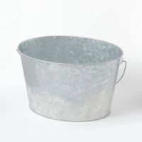 ブリキバケツL(HOUSEHOLD GOODS) シルバー studio CLIP