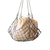 エスコ 1.8x1.8m ワイヤーモッコ(4点吊/シート無) EA981WM-88A 1個（直送品）