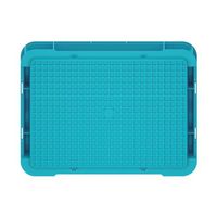 エスコ 350x255x100mm/6.4L コンテナ(透明) EA506AF-335 1個（直送品）