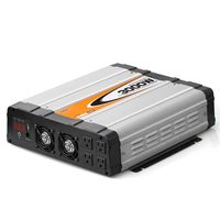 エスコ DC12V→AC100V/3000W 正弦波インバーター EA812JD-11C 1台（直送品）