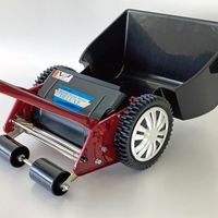 エスコ 200mm 芝刈機(手押し式) EA898BE-4C 1台（直送品）