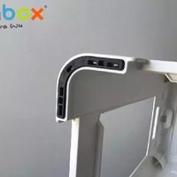 エスコ 375x375x450mm 角スツール(OD/10個) EA956XN-66 1箱（直送品）