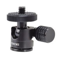 エスコ φ24x 35mm 自由雲台(1/4”オスx1/4”メス) EA759EX-164A 1個（直送品）