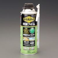 エスコ 435ml 発泡ウレタンフォーム(防蟻/一液性/グリーン) EA930TC-20B 1本（直送品）