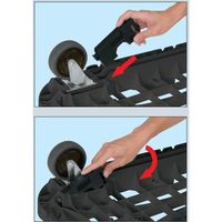 エスコ 490x780mm/200kg運搬車(軽量/静音/ブレーキ付) EA520BS-21S 1台（直送品）