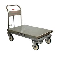 エスコ 400x 720mm/150kg テーブルリフト(ステンレス製) EA520XA-11B 1台（直送品）