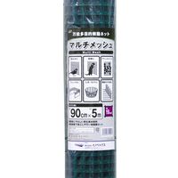 エスコ 0.9x5m/19mm 万能多目的樹脂ネット(緑) EA952AD-284 1巻（直送品）