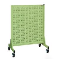 エスコ 960x610x1300mm パーツトレーラック(両面/128個) EA957AF-12 1台（直送品）