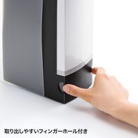 エスコ 157x 102x180mm CD/DVDケース(104枚) EA762EE-144 1個（直送品）