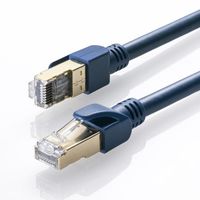 エスコ 5.0m LANケーブル(CAT6A/ScTP半田加工式) EA764BB-385 1本（直送品）