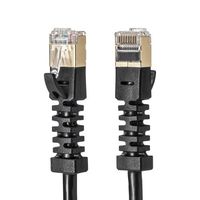 エスコ 3.0m LANケーブル(CAT6A/4方向固定式) EA764BB-199 1本（直送品）