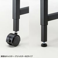 エスコ 1000x 700x700・720mm ミーティングテーブル(木目) EA954HC-842 1台（直送品）