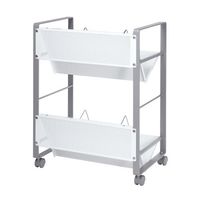 エスコ 550x350x 695mm ファイルワゴン EA954HE-47 1台（直送品）