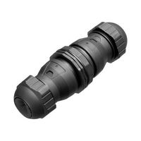 エスコ 屋外用LANケーブル中継アダプタ(CAT6ASTP準拠) EA764BM-29 1個（直送品）