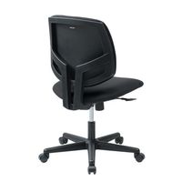 エスコ ビジネスチェアー(高耐荷重/ブラック) EA956XC-83 1脚（直送品）