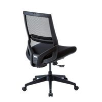 エスコ ビジネスチェアー(高耐荷重/ブラック) EA956XC-90 1脚（直送品）