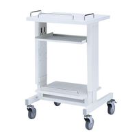 エスコ 600x510x889ー1039mm [立作業用]PCラック EA954HC-282 1台（直送品）