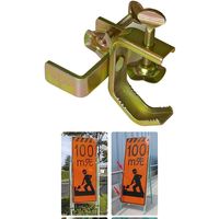 看板固定クランプ　簡易型 JS-H 1セット(30個入) 伊藤製作所（直送品）