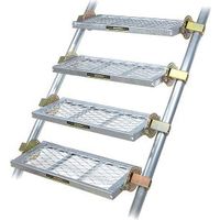 伊藤製作所 自在ステップ メッシュタイプ全回転式2 ST-9MR 1個