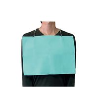 ディスポ 紙エプロン ブルー  1ケース（500枚入×4箱）