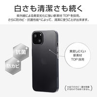 iPhone 13 クリアケース カバー 耐黄変・抗菌 ソフトケース CLEAR Keep クリア（直送品）