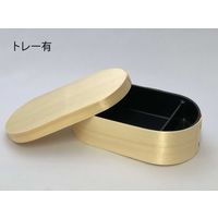 スドウ 経木わっぱ 小判型190×100用トレー SD222011-20 1袋(50枚)（直送品）