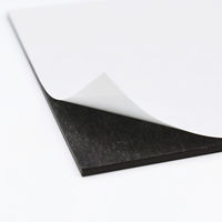 マグエックス 超強力マグネットシート【滑り止め加工】粘着付 1片 AGWF-1 1枚