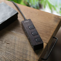 延長コード　電源タップ　2ｍ　3個口　ザ・タップF プレミアム　ダークウッド　WHF2323BMDP　パナソニック