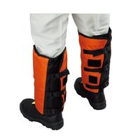 エスコ すねガード(チップソー対応/1組) EA354-71 1組（直送品）